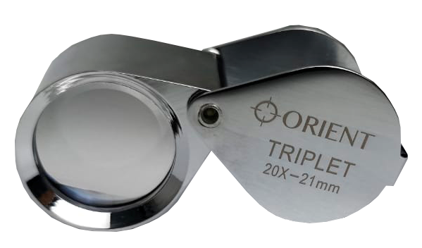 Lupa ORIENT TRIPLET 20X21 mm